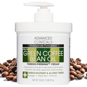 Advanced Clinicals Green Coffee Bean Thermo - Firming Body Lotion